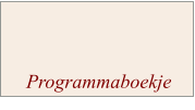Programmaboekje
